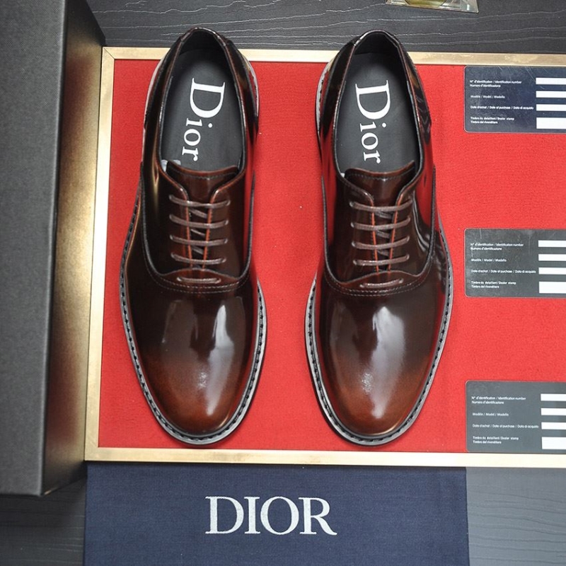 ch**an D*or leather shoes